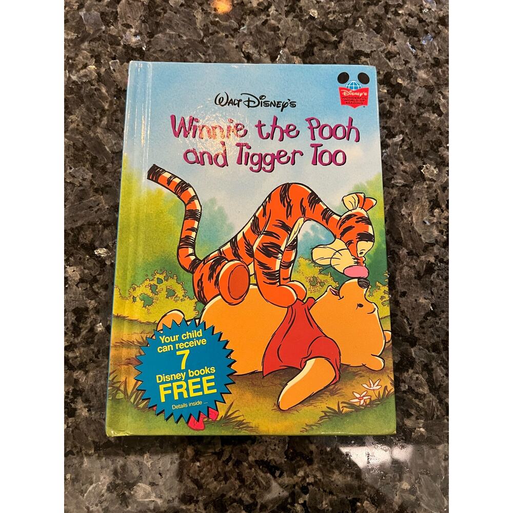 Walt Disney's Winnie the Pooh And Tigger Too Hardcover book